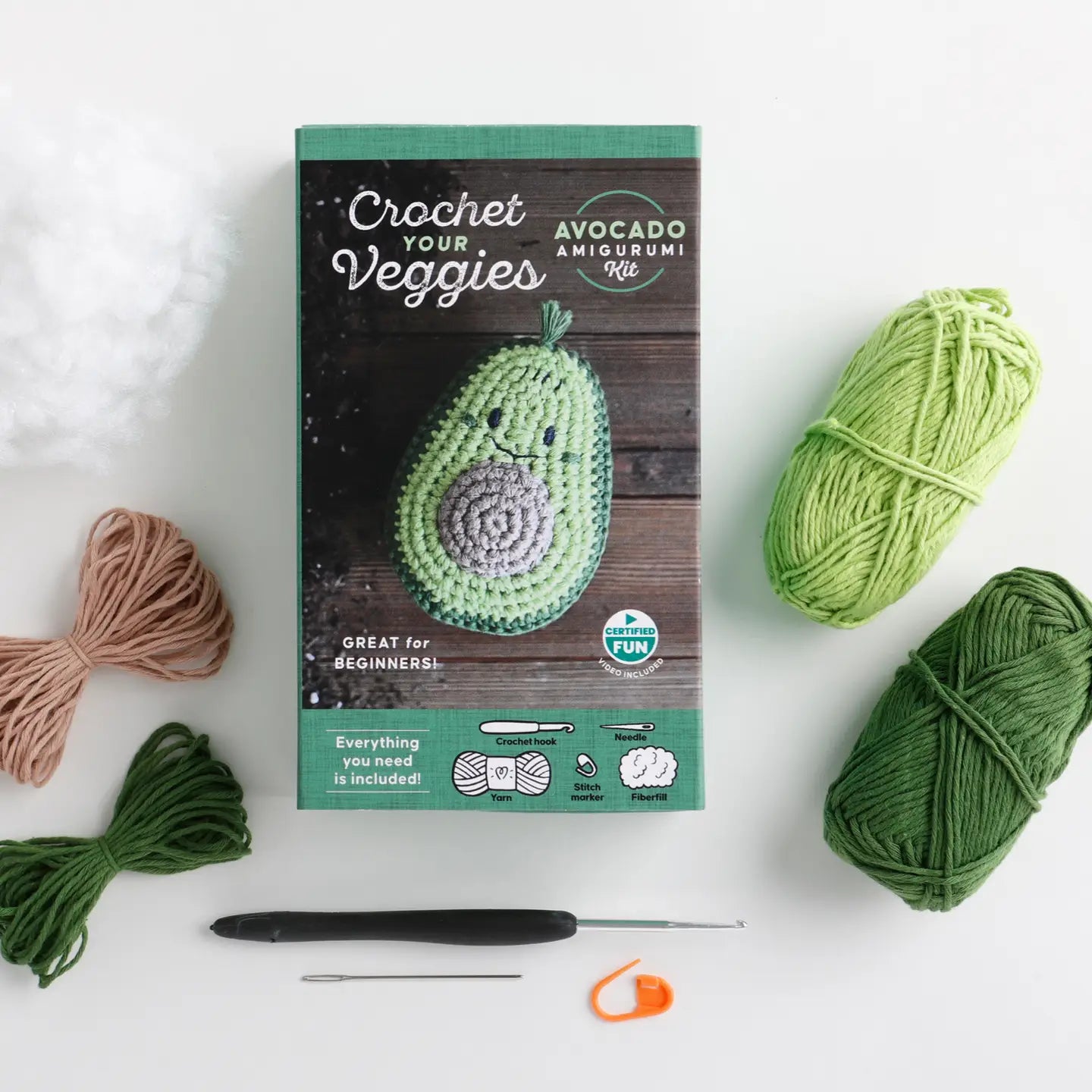Avocado Crochet Kit