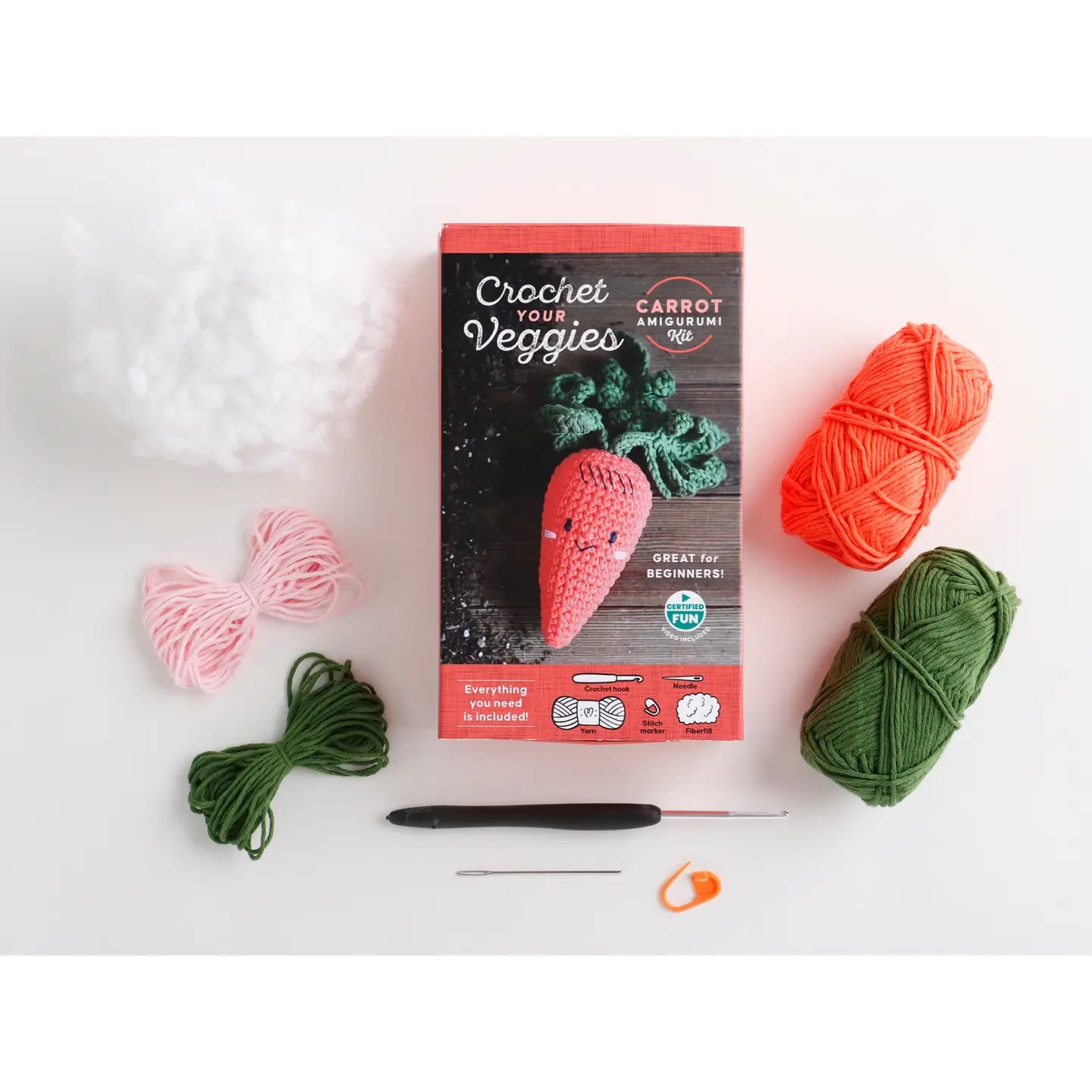 Carrot Crochet Kit
