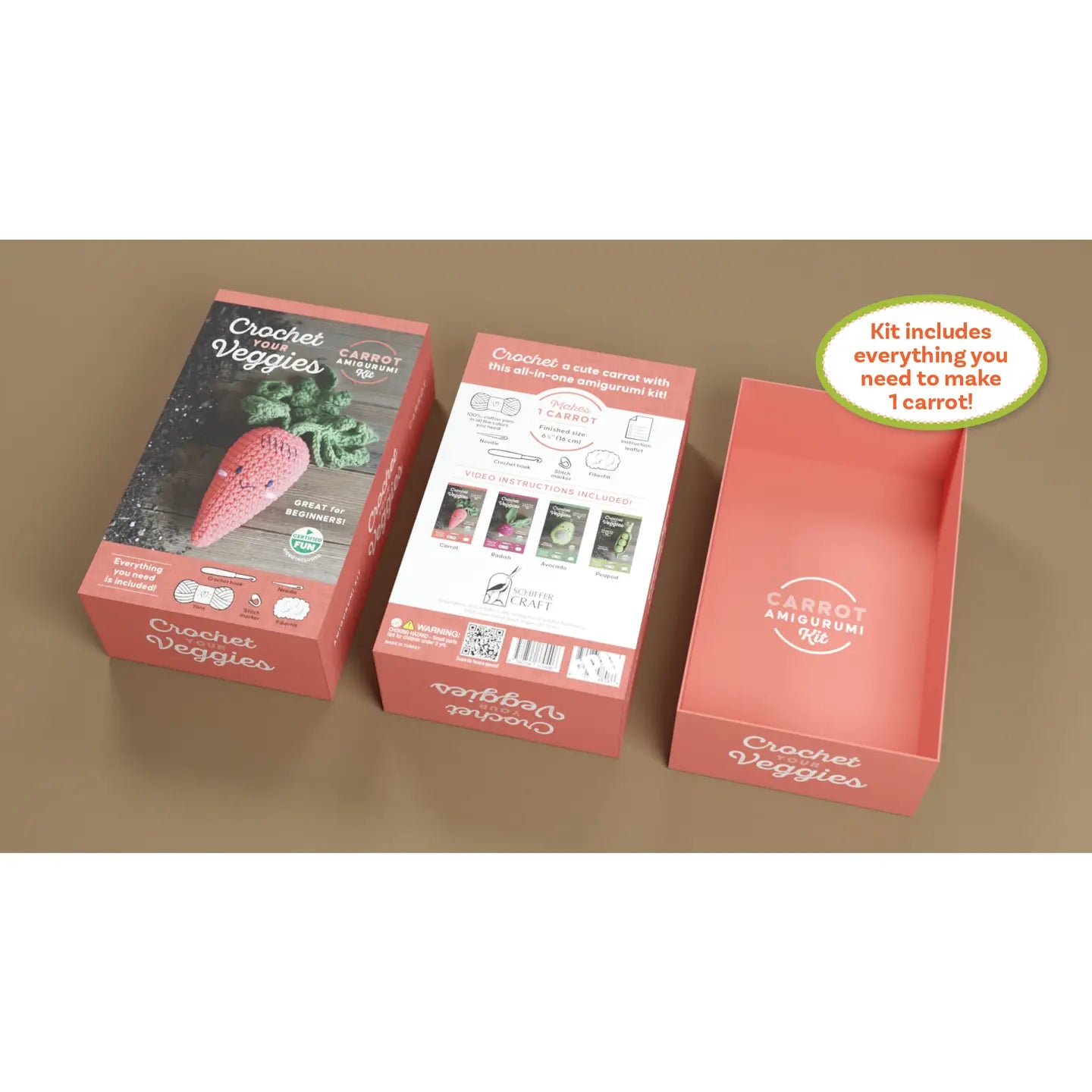 Carrot Crochet Kit