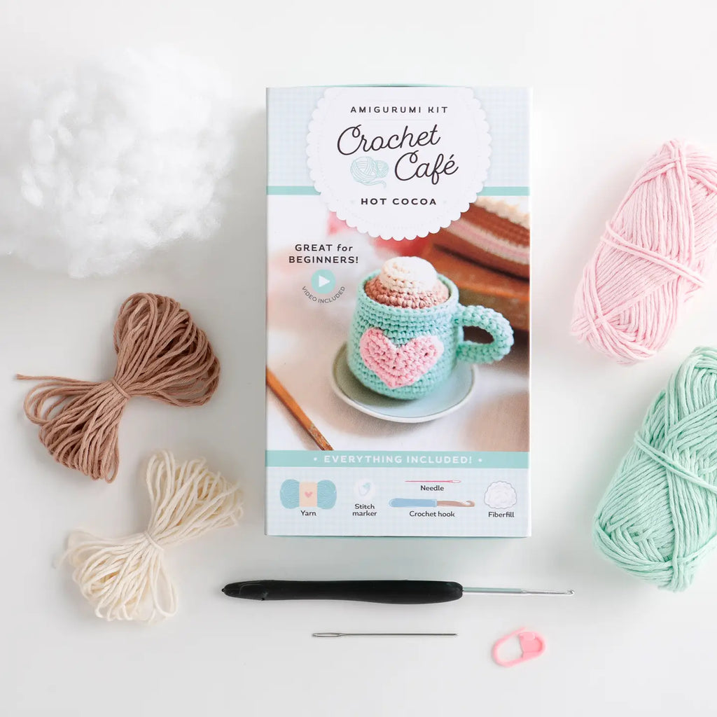 Hot Cocoa Crochet Kit