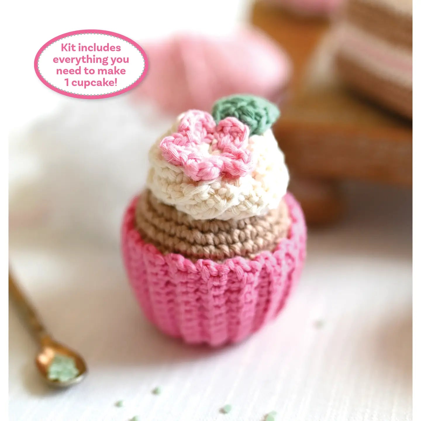 Cupcake Crochet Kit