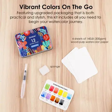 Essentials Water Coloring Pocket Set