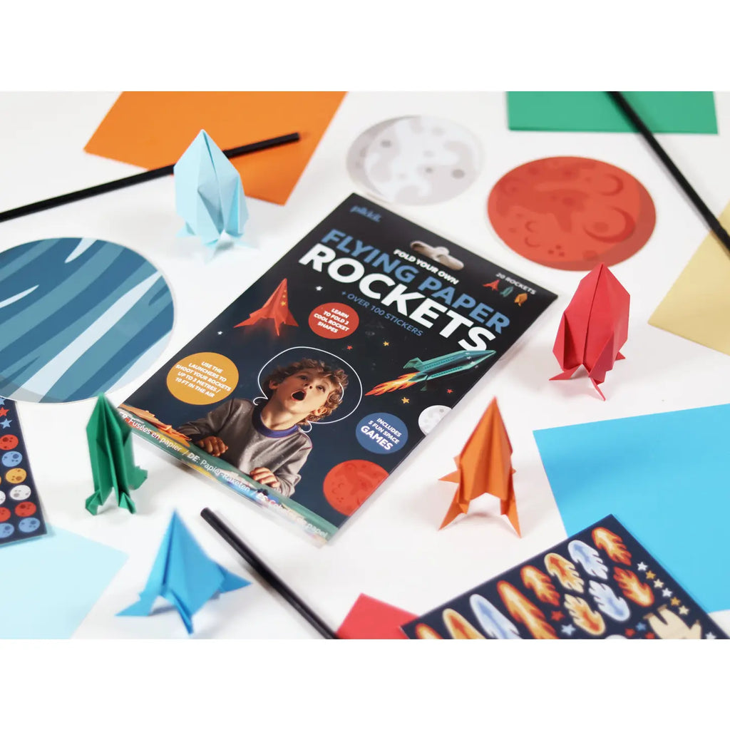 Flying Paper Rockets