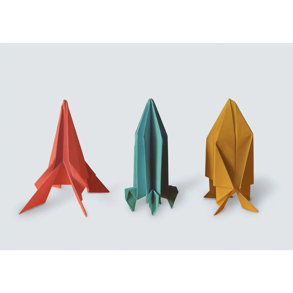 Flying Paper Rockets