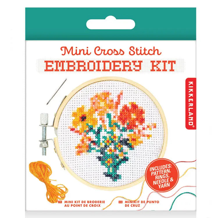 Flowers Mini Cross Stitch
