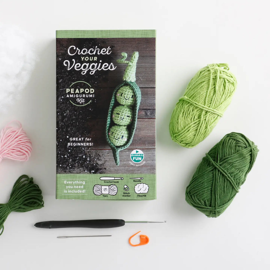 Peapod Crochet Kit