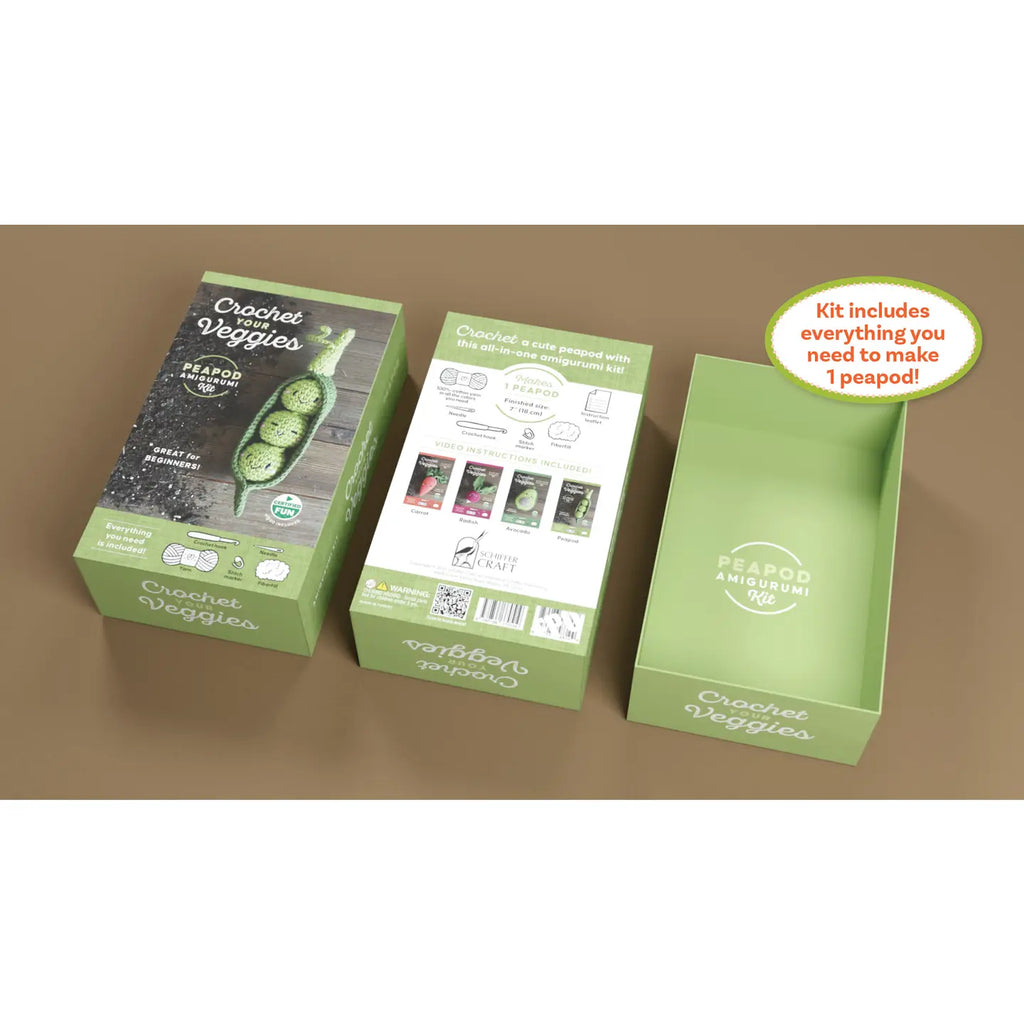 Peapod Crochet Kit