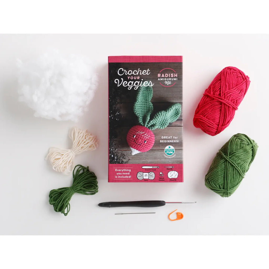 Radish Crochet Kit