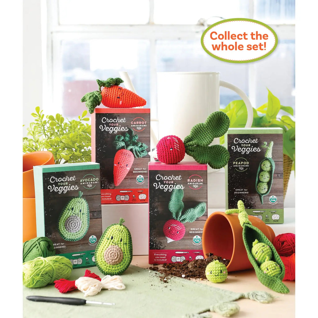 Radish Crochet Kit