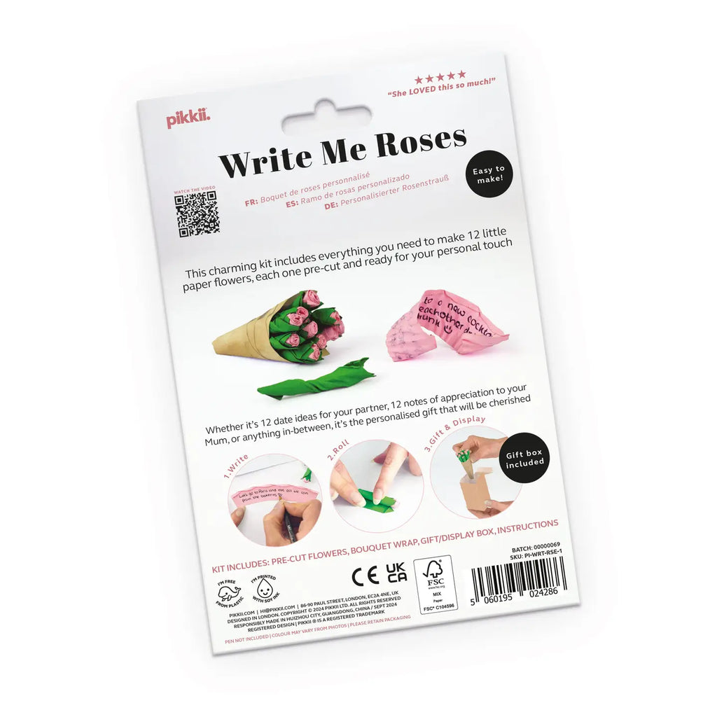 Write Me Roses